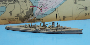 Battle cruiser "Blücher" before conversion (1 p.) GER 1909 Navis NM 30a